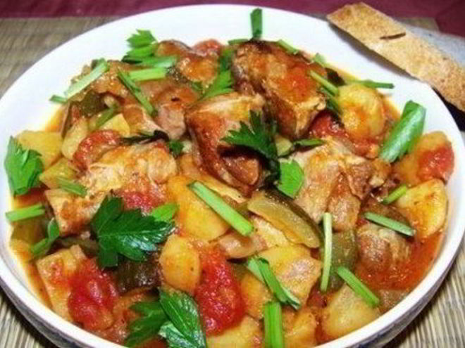 Рецепт сытного азу по-татарски