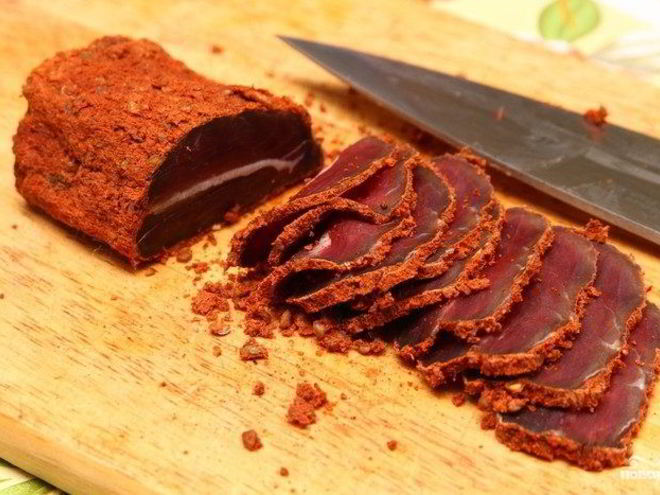 Рецепт бастурмы из конины