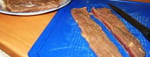 бастурма из свинины в духовке. Шаг 3