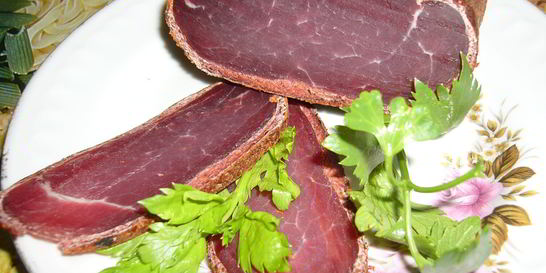 Бастурма из свинины