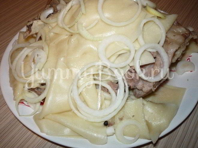 Рецепт бешбармака из баранины в мультиварке