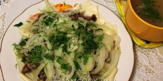 Бешбармак из баранины