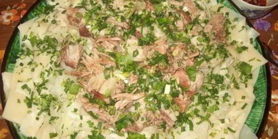 Бешбармак из говядины