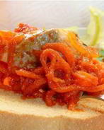 Бешбармак из сельди