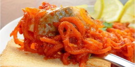 Бешбармак из сельди