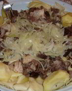 Бешбармак из свинины в мультиварке