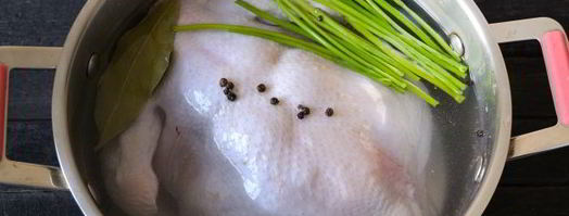 бешбармак из целой курицы с маринованным луком. Шаг 6