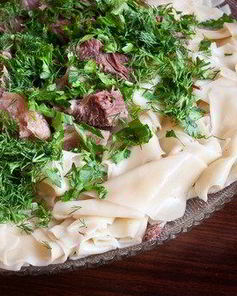 Бешбармак казахский