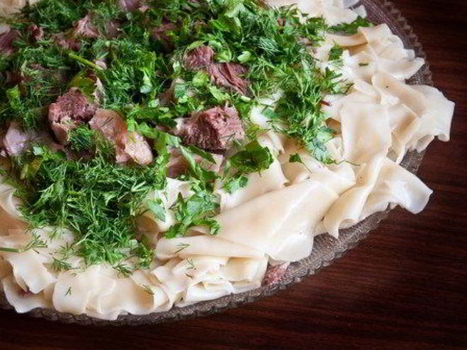 Рецепт бешбармака казахского
