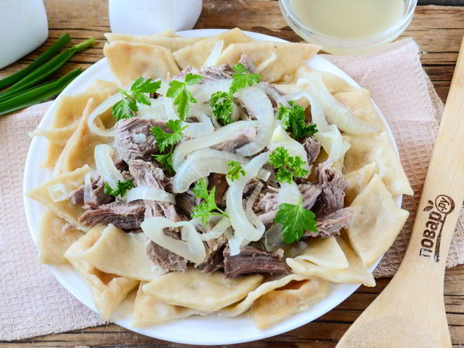 Рецепт бешбармака классического