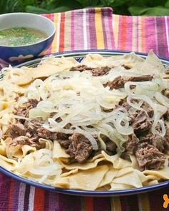 Бешбармак по-казахски