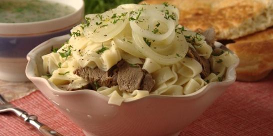 Бешбармак по-киргизски