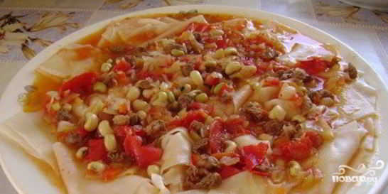 Бешбармак по-узбекски