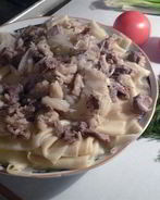 Бешбармак с бараниной