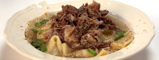 бешбармак с кисломолочным продуктом. Шаг 6