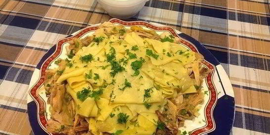 Бешбармак с курицей