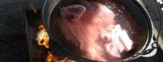 бешбармак в казане. Шаг 3