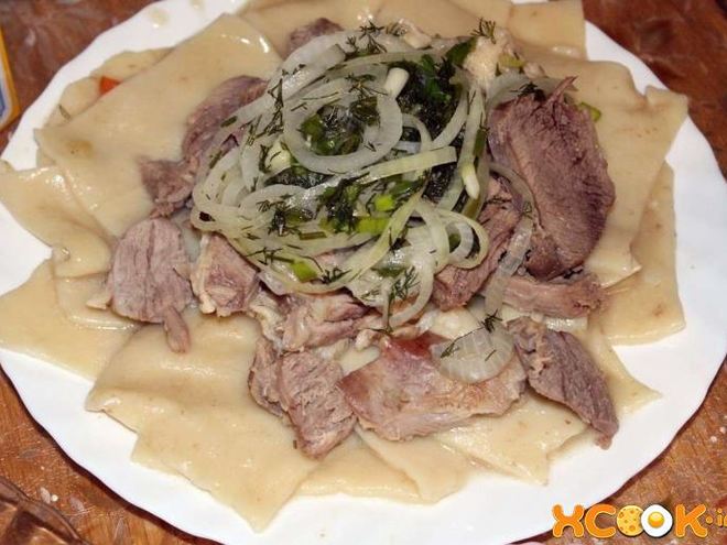 Рецепт бешбармака в мультиварке