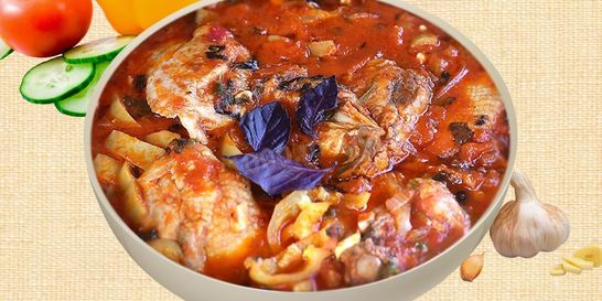 Чахохбили из филе утки