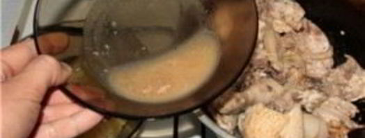 чахохбили из курицы с картошкой. Шаг 6