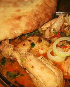 Чахохбили из курицы в духовке