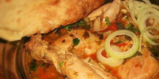 Чахохбили из курицы в духовке