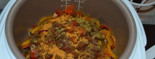 чахохбили из курицы в мультиварке. Шаг 12