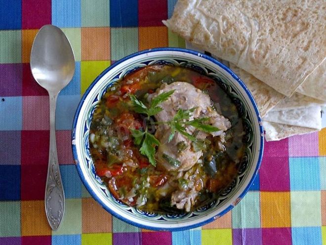 Рецепт чахохбили из утки