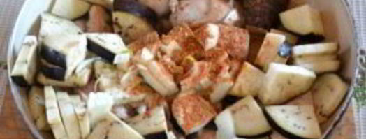 чахохбили с баклажанами. Шаг 7