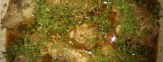 чахохбили с грецким орехом. Шаг 11