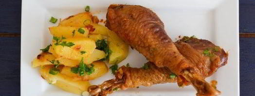 чахохбили с картошкой в духовке. Шаг 18