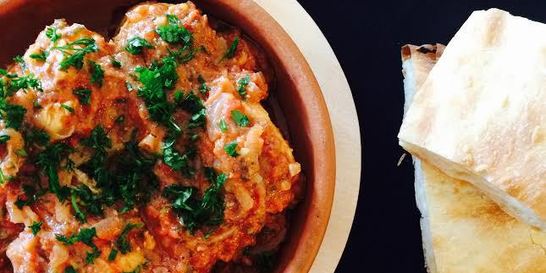 Чахохбили с орехами