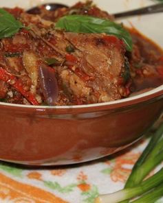 Чахохбили с помидорами