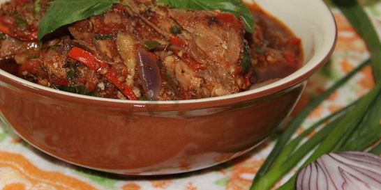 Чахохбили с помидорами