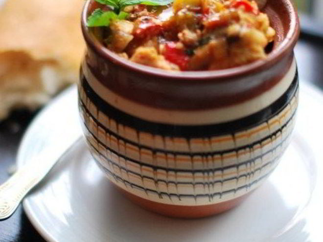 Рецепт чахохбили с шампиньонами