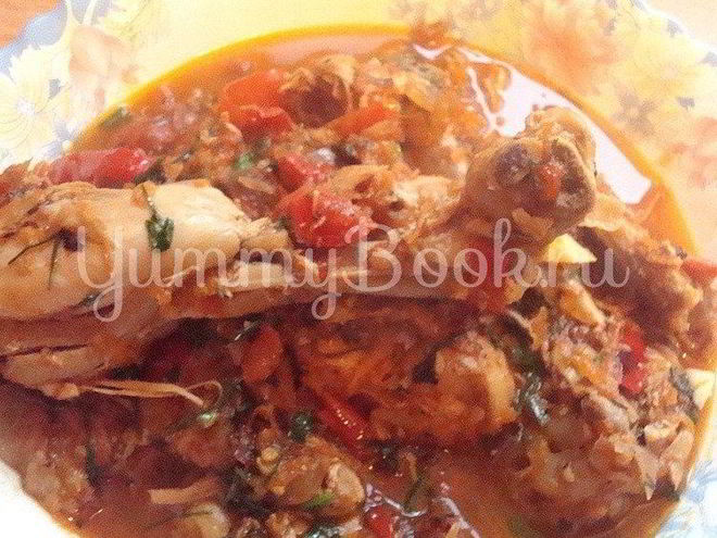 Рецепт чахохбили с вином