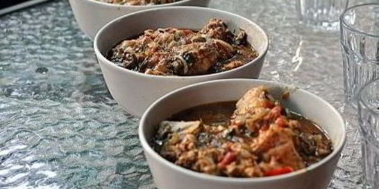 Чахохбили в казане