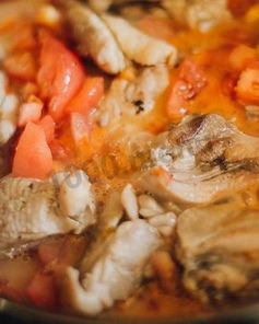 Классическое чахохбили из курицы