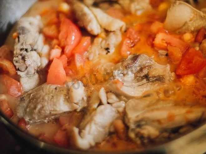 Рецепт классического чахохбили из курицы