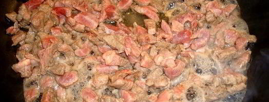 чапче — крахмальная лапша с овощами и говядиной. Шаг 4