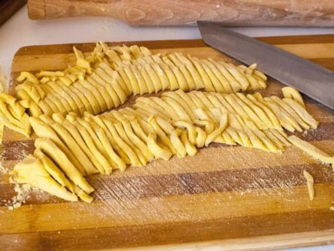 Рецепт домашней лапши из кукурузной муки