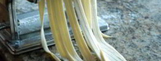 домашняя лапша на яйцах. Шаг 4