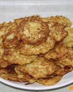 Драники из кабачков на сковороде