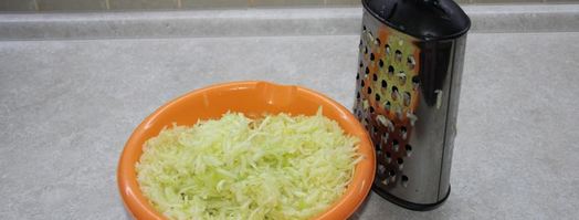 драники из кабачков на сковороде. Шаг 3