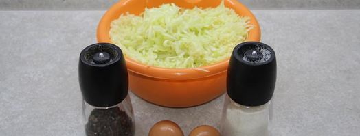 драники из кабачков на сковороде. Шаг 4