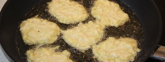 драники из кабачков на сковороде. Шаг 7