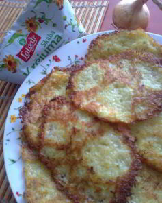 Драники к бульону