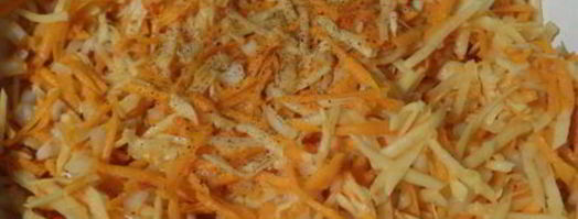 драники картофельные с тыквой. Шаг 6