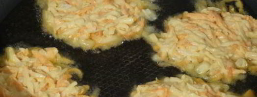 драники картофельные с тыквой. Шаг 10