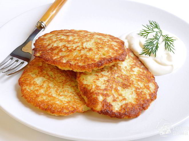 Рецепт драников картофельных